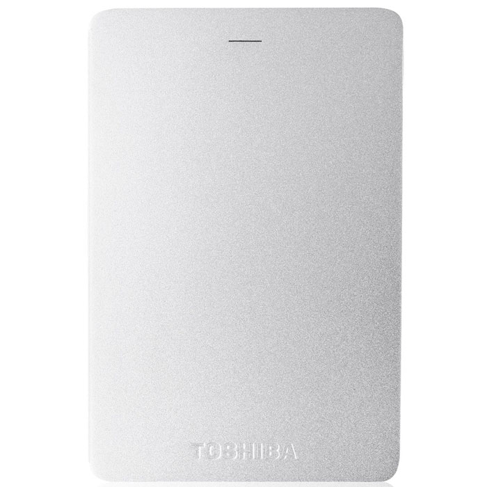 Toshiba Canvio Alu 1TB, Silver внешний жесткий диск (HDTH310ES3AA)HDTH310ES3AA Toshiba Canvio Alu 1TB, Silver внешний жесткий диск (HDTH310ES3AA)HDTH310ES3AAХраните важные данные надежно на внешнем жестком диске Toshiba Canvio Alu! Доступ к записанной информации осуществляется быстро и легко при помощи подключения USB 3.0. С его элегантным алюминиевым корпусом в различных цветовых вариациях вы приобретаете стильное и яркое решение для хранения нужных файлов. Диск необычайно прост в использовании, встроенное программное обеспечение резервного копирования NTI позволяет делать регулярные автоматические резервные копии данных для дополнительной безопасности.