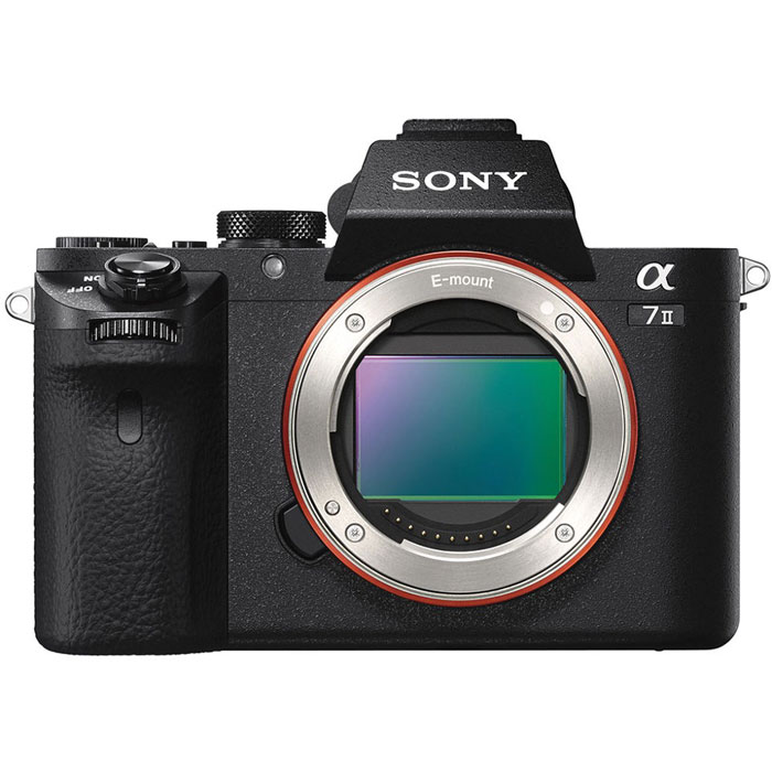 Sony Alpha A7 II (M2) Body, Black цифровая фотокамераILCE7M2B.CEC Sony Alpha A7 II (M2) Body, Black цифровая фотокамераILCE7M2B.CECКамера Sony Alpha A7 II значительно расширяет ваши возможности, компенсируя пять типов дрожания камеры при фото- и видеосъемке с рук. Высокоэффективная компенсация с шагом 4,5 позволяет вам уверенно приближать отдаленные объекты, снимать детализированные крупные планы или ночные сцены - и все это с минимальным размытием от сотрясения камеры.Совместимость с широкой линейкой сменных объективов:Новая 5-осевая стабилизация изображения позволяет наслаждаться непревзойденной свободой при съемке с рук с еще большим количеством сменных объективов. Короткий рабочий отрезок камеры 7 II с байонетом E повышает совместимость камеры с большим количеством объективов.Автоматическая оптимизация для каждого объектива:Камера 7 II анализирует данные с объектива, оптимизируя алгоритм формирования изображения и характеристики 5-осевой стабилизации изображения для каждого объектива, благодаря чему вы с уверенностью можете пользоваться любимыми объективами с байонетами E и A. При использовании объективов с байонетом E с оптической стабилизацией (OSS) камера 7 II совмещает мощные характеристики встроенной в корпус камеры системы стабилизации изображения со стабилизатором объектива.Быстрая и точная гибридная автофокусировка:Новая улучшенная система быстрой гибридной автофокусировки Fast Hybrid AF обеспечивает максимально высокую скорость реакции, высокую точность прогнозирования движения и широкую область автофокусировки для эффективного слежения за объектом в кадре. Скорость реакции автофокусировки на 30% быстрее, чем у предыдущей 7, что является впечатляющим достижением для камеры с полнокадровой матрицей. Это позволяет точно прогнозировать перемещение объекта и всегда держать его в фокусе и в кадре.Полнокадровая 35-мм матрица Exmor CMOS с разрешением 24,3 мегапикселя:Матрица обеспечивает великолепное качество изображения по всей площади кадра и невероятное 24,3-мегапиксельное разрешение. Вы сможете в полной мере оценить низкий уровень шумов, невероятно широкий динамический диапазон и удивительно богатую градацию оттенков. Более того, уникальные инновационные технологии Sony обеспечивают исключительную детализацию и реалистичность изображений.Процессор изображений BIONZ X:Процессор BIONZ X тщательно воспроизводит текстуры и мельчайшие детали в режиме реального времени так же, как вы их видите невооруженным глазом, что становится возможным благодаря скоростной обработке данных. Вместе с большой интегральной схемой, ускоряющей обработку, он обеспечивает естественность при передаче деталей, реалистичность изображения, точные градации оттенков и снижение уровня шума при фото- и видеосъемке.Профессиональный формат XAVC S:Формат XAVC S с высокой частотой кадров предназначен для записи видео исключительно высокого качества с минимальным уровнем шумов. Этот формат был разработан на основе профессионального формата записи видео XAVC 4K/HD. Он позволяет записывать изображения Full HD (1920 х 1080) на скорости 50 Мбит/с (60P/ 50P, 30P/ 25P, 24P) и использует линейный ИКМ для высокого качества записи звука.Высококонтрастный видоискатель XGA OLED Tru-Finder с высоким разрешением:Видоискатель обеспечивает впечатляющий обзор, что способствует простой и интуитивно понятной работе. Вы можете сразу же просматривать откорректированное изображение, поскольку видоискатель отображает эффекты различных настроек камеры в реальном времени. Более того, усовершенствованная трехлинзовая оптическая система обеспечивает точную передачу градаций оттенков и высокую контрастность.Стабильное изображение в видоискателе:Наблюдайте стабилизирующий эффект компенсации дрожания камеры на видоискателе или ЖК-экране при съемке фотографий, нажав кнопку спуска затвора наполовину или увеличив изображение, а при видеосъемке - выбрав режим видео. Даже при использовании телеобъективов или макрообъективов вы можете настраивать параметры кадрирования и фокусировки, не жертвуя резкостью изображения в видоискателе.Удобный ЖК-экран с регулируемым углом наклона:ЖК-экран можно наклонять вверх приблизительно на 107 градусов и вниз на 41 градус, обеспечивая удобство съемки с разных ракурсов. Возможность поворачивать экран в сочетании с компактностью камеры открывает широкие возможности для съемки. Технология WhiteMagic обеспечивает четкость при просмотре под прямыми солнечными лучами, почти в два раза увеличивая яркость дисплея.