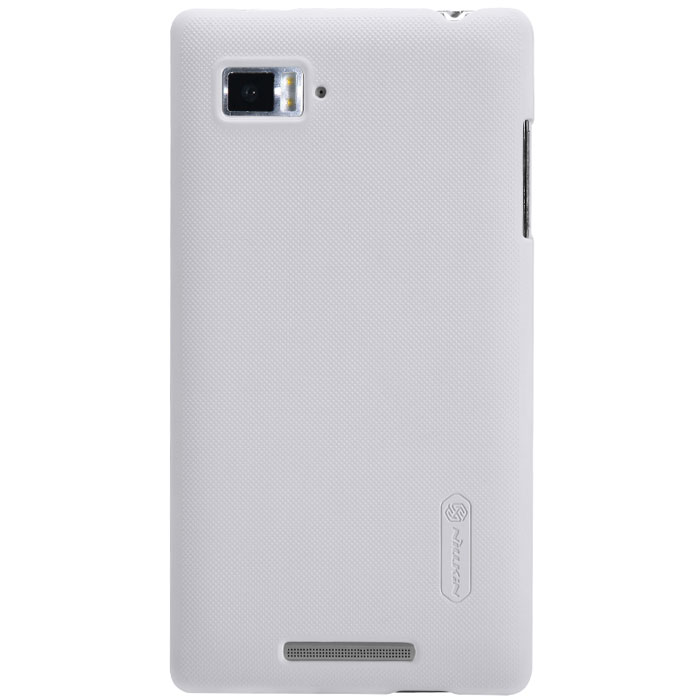 Nillkin Super Frosted Shield чехол для Lenovo K910 (Vibe Z), WhiteT-N-LK910-002 Nillkin Super Frosted Shield чехол для Lenovo K910 (Vibe Z), WhiteT-N-LK910-002Чехол Nillkin Super Frosted Shield для Lenovo K910 (Vibe Z) изготовлен из экологически чистого поликарбоната путем высокотемпературной высокоточной формовки. Обе стороны чехла выполнены в соответствии с самой современной технологией изготовления матовых материалов, устойчивых к оседанию пыли, и покрыты краской, светящейся под воздействием ультрафиолета. Элегантный дизайн, чехол приятен на ощупь. Жесткость чехла предотвращает телефон от повреждений во время транспортировки. Размер чехла точно соответствует размеру телефона с четким соответствием всех функциональных отверстий. Вы можете использовать чехол, как вам будет удобно. Он изготовлен из цельной пластины методом загиба, износостойкий, устойчив к оседанию пыли, не скользит, устойчив к образованию отпечатков, легко чистится.СупертонкийНе скользит в руках