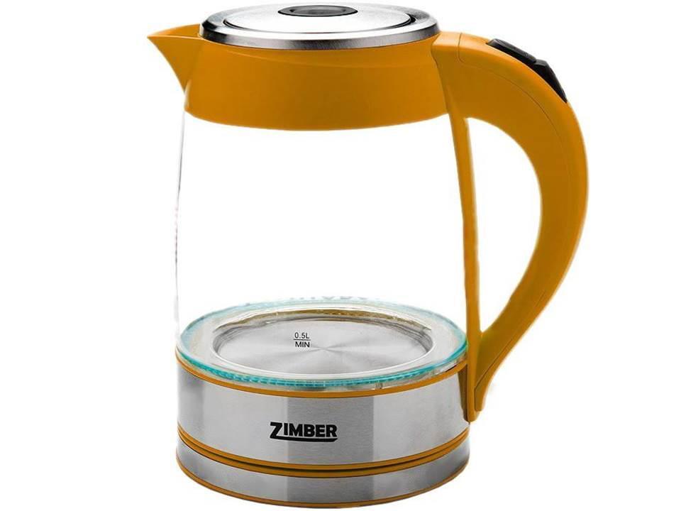 Zimber ZM-10819 электрический чайникZM-10819 Zimber ZM-10819 электрический чайникZM-10819Электрический чайник Zimber ZM-10819 является прекрасным решением для тех, кто любит устраивать себе перерывы в работе на чашечку чая или кофе. Он прост в управлении и долговечен в использовании. Чайник автоматически выключается при закипании.