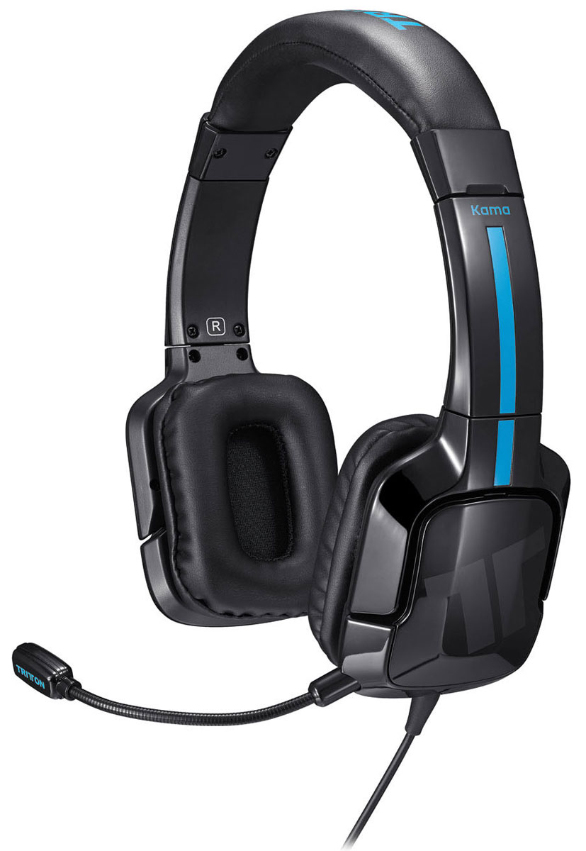 Tritton Kama Stereo Headset, Black игровая гарнитура PS4/PS Vita (TRI906390002/02/1)1293-9539 Tritton Kama Stereo Headset, Black игровая гарнитура PS4/PS Vita (TRI906390002/02/1)1293-9539Tritton Kama Stereo Headset - игровая гарнитура для PlayStation 4, PlayStation Vita и мобильных устройств.Выход в он-лайн чат PS4Игровая гарнитура Tritton Kama специально создана дляонлайн-сред системы PlayStation 4и гарантирует чистый звук игрового чата. Гарнитуру можно подключить непосредственно к беспроводному геймпаду Dualshock 4 – и практически к любому устройству с разъемом 3,5 мм:что бы ни происходило с вами в мире игры, полноценный стереозвук вам обеспечен.Простое подключение Plug-and-PlayНастроить стереозвук в Kama очень просто – достаточно подключить кабель 3,5 мм к геймпаду PS4, и подключение завершено. Создана для голосовых и групповых чатовPlayStation 4Какую бы игру вы ни выбрали — FIFA 14 или Call of Duty: Ghosts, — Kama перевернет ваше представление об игре на PS4 и обеспечит связь с другими игроками на расстоянии. Прелесть группового чата для PS4 в том, что с помощью Kama вы можете общаться с семью игроками одновременно.Простые элементы управления звукомУдобный встроенный аудио-контроллер для игровой гарнитуры позволяет быстро и точно настроить звук. Микрофон в любую секунду можно легко отключить простым движением.Долговечный качественный гибкий микрофонЖестко зафиксированные микрофоны не всегда подходят пользователю по длине, и это влияет на качество звука в чате PSN. Но гибкое решение Kama позволяет придать микрофону оптимальноеположение для улавливания вашего голоса.Эргономична. Удобна.Если вы надолго погружаетесь в мир игры, то гарнитура обязательно должна быть удобной. Оголовье у гарнитуры Kama – регулируемое и с мягкой набивкой. Длину оголовья можно увеличить на 32 мм с каждой стороны – следовательно, она подойдет по размеру едва ли не любому пользователю на планете. А когда наступает время передохнуть, мягкие накладки наушников поворачиваются и комфортно ложатся ушеи.Дома, на работе, в дорогеВаши видео, музыка и игры могут путешествовать вместе с вами. Вы можете использовать гарнитуру Kama не только с консолью, поскольку она также совместима портативными игровыми системами, абсолютным большинством планшетов и телефонов, а также MP3-плеерами.Тип магнитов: неодимовыеКоэффициент нелинейных искажений (THD): Тип аудиовхода: адаптер 3,5 мм