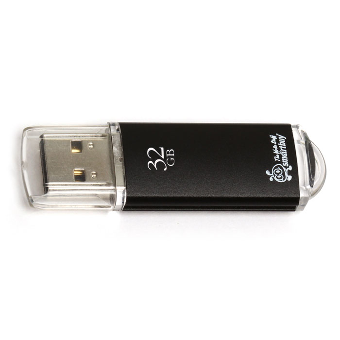 SmartBuy V-Cut 32GB, Black USB-накопительSB32GBVC-K SmartBuy V-Cut 32GB, Black USB-накопительSB32GBVC-KФлеш-накопитель SmartBuy V-Cut имеет классическую и удобную форму. При малых размерах у устройства большой объем памяти - 32 ГБ. У флешки есть отверстие для шнурка, что позволит носить ее всегда с собой. Совместим с Windows 8/7/XP/2000/Vista, Mac OS 8.6 и Linux 2.4.0 (или выше).Пропускная способность интерфейса: 480 Мбит/сек