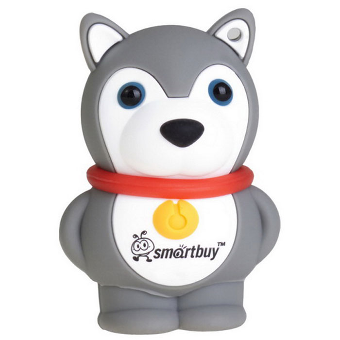 SmartBuy Wild Series Dog 8GB, Grey USB-накопительSB8GBDgr SmartBuy Wild Series Dog 8GB, Grey USB-накопительSB8GBDgrФлеш-накопитель SmartBuy Wild Series Dog 8GB предназначен для долговременного хранения и переноса данных и совместим с любым считывающим устройством, которое оснащено USB-портом. Накопитель имеет оригинальный дизайн в виде забавной собаки и доставит много веселых минут пользователям.