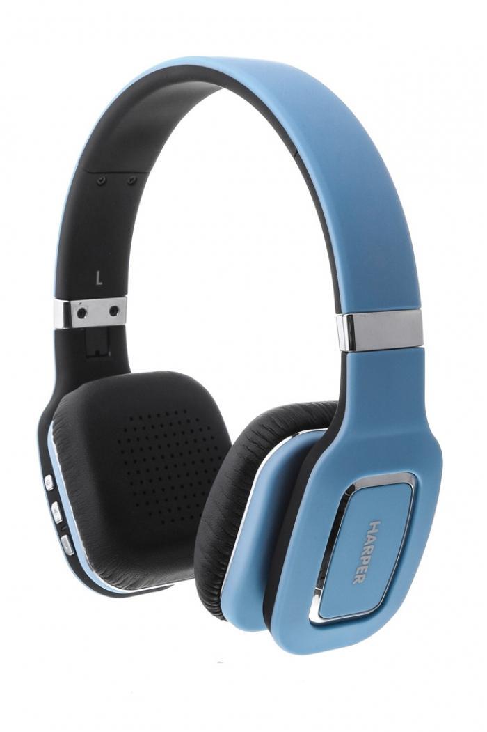 Harper HB-402, Blue наушникиH00000465 Harper HB-402, Blue наушникиH00000465Bluetooth Стерео Наушники с Микрофоном Складная конструкция Чистый звук с кабелем или без
