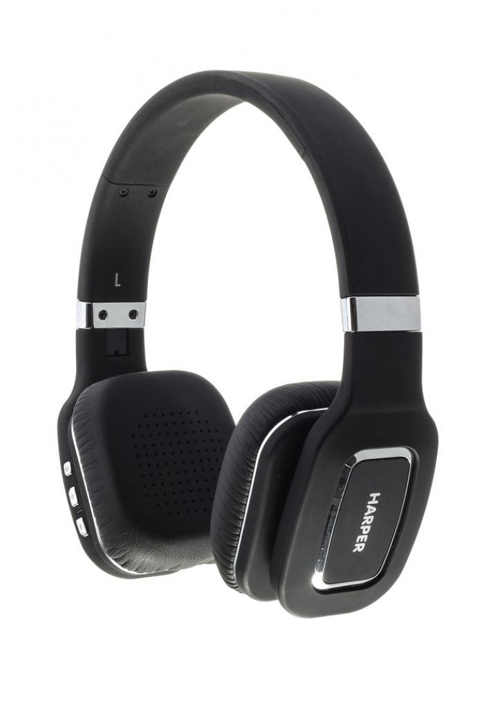 Harper HB-402, Black наушникиH00000464 Harper HB-402, Black наушникиH00000464Bluetooth Стерео Наушники с Микрофоном Складная конструкция Чистый звук с кабелем или без