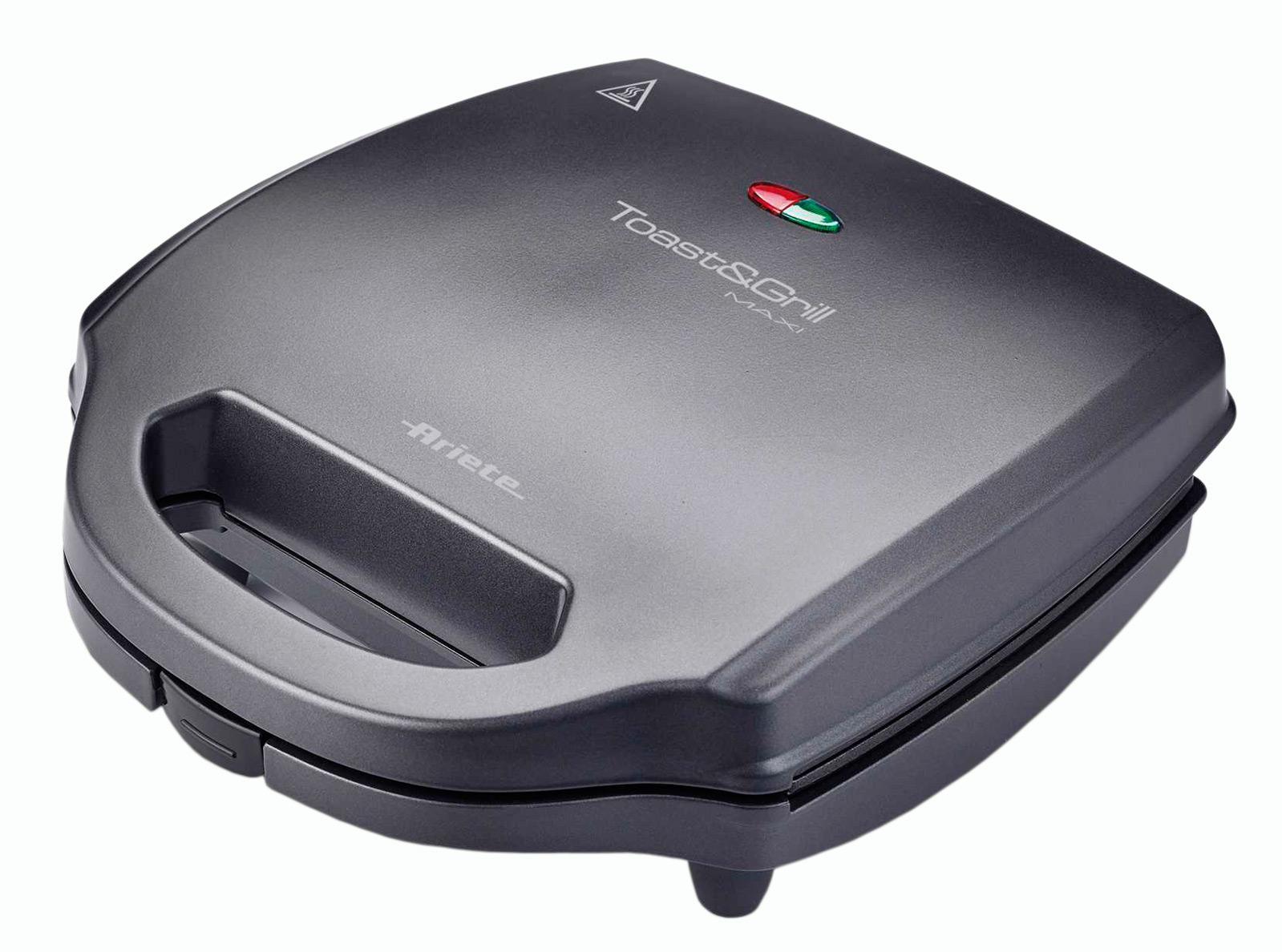 Ariete 1981 Panini Maker электрогриль1981 Ariete 1981 Panini Maker электрогриль1981Новый сандвич-тостер, с антипригарными ребристыми пластинами идеально подходит для приготовления в течение нескольких минут бутербродов, хот-догов, гамбургеров, а также овощей и мяса на гриле.Оборудована индикатором включения и готовности.Благодаря вертикальному положению, легко хранить. Является отличным союзником, экономит пространство на кухне.