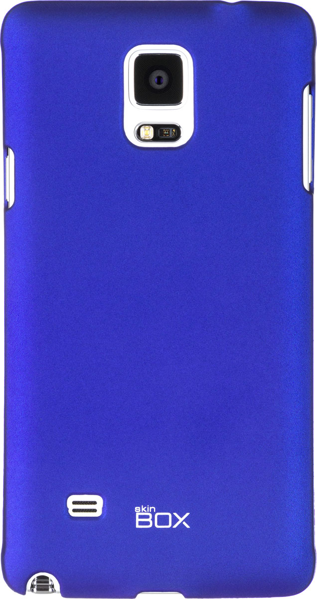 Skinbox 4People чехол для Samsung Galaxy Note 4, BlueT-S-SGN4-002 Skinbox 4People чехол для Samsung Galaxy Note 4, BlueT-S-SGN4-002Чехол - накладка Skinbox 4People для Samsung Galaxy Note 4 бережно и надежно защитит ваш смартфон от пыли, грязи, царапин и других повреждений. Чехол оставляет свободным доступ ко всем разъемам и кнопкам устройства. В комплект также входит защитная пленка на экран.