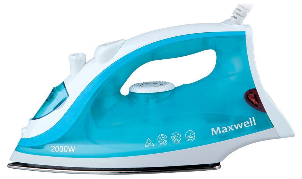 Maxwell MW-3046 утюгMW-3046 Maxwell MW-3046 утюгMW-30463046-MW(В) Утюг Maxwell Мощность 2000 Вт,подошва из нержавеющей стали,паровой удар