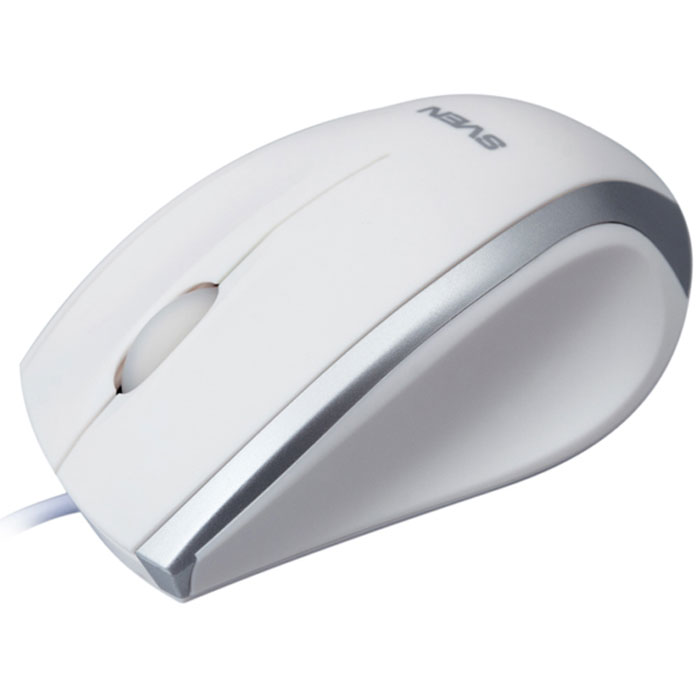 Sven RX-180, White мышьSV-03200180UW Sven RX-180, White мышьSV-03200180UWВысокоточная оптическая технология мыши Sven RX-180 работает практически на любой поверхности. Эргономичная форма корпуса позволяет работать с девайсом долгое время.