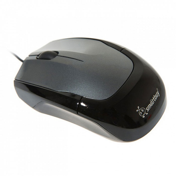 SmartBuy SBM-307, Grey Black мышьSBM-307-G SmartBuy SBM-307, Grey Black мышьSBM-307-GУдобная и стильная проводная мышь SmartBuy SBM-307 создана специально для удобного применения и обладает высокочувствительным оптическим сенсором, благодаря чему отлично работает практически на любых поверхностях. Разрешение оптического сенсора 1000 dpi способствует точному позиционированию курсора. Оптическая светодиодная мышка отличается удобной эргономикой, а ее форма подходит как левшам, так и правшам.