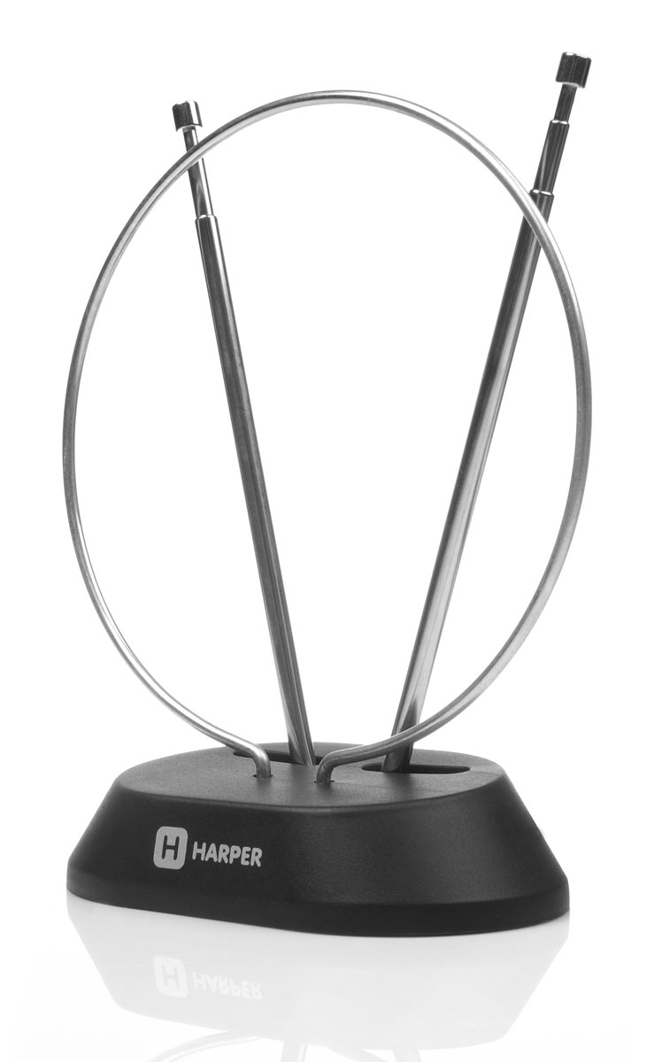 Harper ADVB-2111 цифровая телевизионная антеннаH00000508 Harper ADVB-2111 цифровая телевизионная антеннаH00000508Harper ADVB-2111 - телевизионная комнатная антенна в компактном корпусе с поддержкой цифрового ТВ, а именно стандарта DVB-T2. Антенна легко устанавливается и обеспечивает уверенный прием телесигнала.