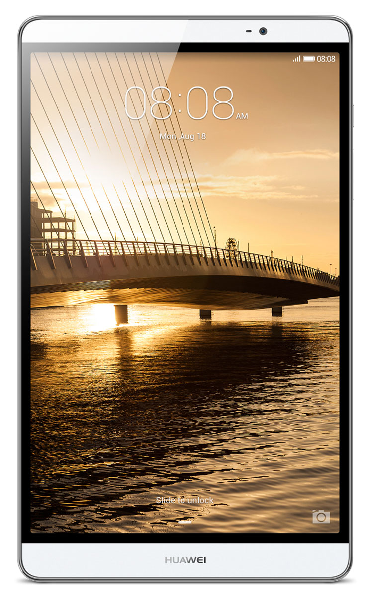 Huawei MediaPad M2 8.0 LTE (16GB), Silver53017935 Huawei MediaPad M2 8.0 LTE (16GB), Silver53017935Чистые линии и сглаженные края алюминиевого корпуса нового планшетного ПК Huawei MediaPad M2 8.0 LTE выделяют его из ряда планшетов этого класса. Толщина планшета всего 7,8 мм! Стильный, эргономичный дизайн вашего планшета с тонкой рамкой обязательно обратит на себя внимание.Суперчеткий экран (разрешение 1920 х 1200) и кристально чистое стереозвучание, обеспечиваемое двумя динамиками и технологией DTS, подарят вам незабываемые ощущения при просмотре видео или прослушивании музыки.Высокая производительность и длительное время работы без подзарядки достигаются благодаря 8-ядерному процессору и батарее 4800 мАч. Huawei MediaPad M2 8.0 LTE – превосходное устройство для по-настоящему бескомпромиссных пользователей.Планшетный ПК Huawei MediaPad M2 8.0 LTE совместим с умными часами Huawei Talk Band, первым в мире устройством, объединяющим в себе функции Bluetooth-гарнитуры и умных часов.Talk Band поддерживает до 7 часов разговора (в режиме голосовых вызовов) и до 2 недель без подзарядки в режиме ожидания. Также это совершенно незаменимый помощник при занятиях спортом.Собираетесь в путешествие? Планшет Huawei MediaPad M2 8.0 LTE – это еще и незаменимый GPS-навигатор. С MediaPad M2 все ваши маршруты будут максимально оптимальными, а ваш путь – действительно удобным и комфортным благодаря его точным и своевременным подсказкам.Планшетный компьютер имеет сертификат Ростест, русифицированное меню и Руководство пользователя.