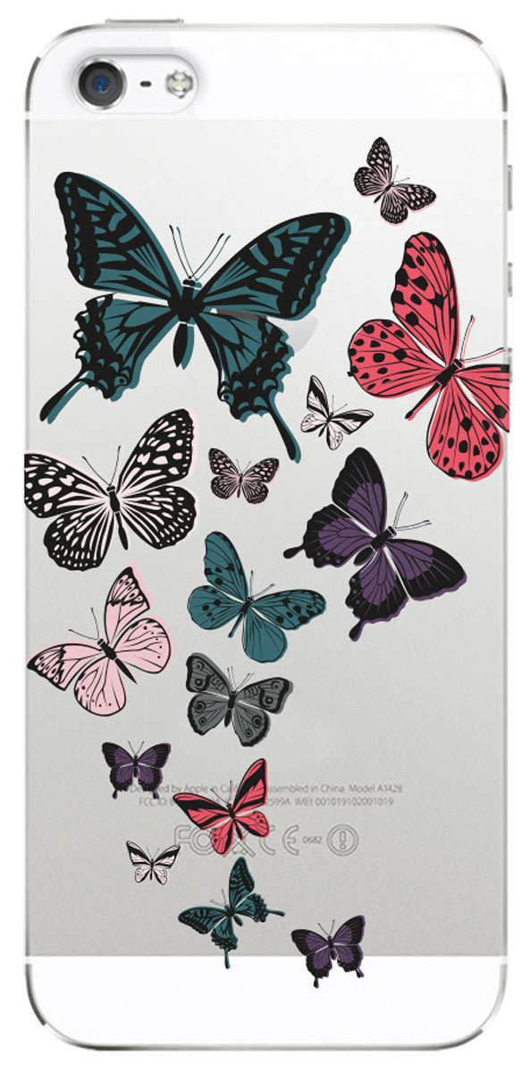 Deppa Art Case чехол для Apple iPhone 5/5s, Military (бабочки 2)100046 Deppa Art Case чехол для Apple iPhone 5/5s, Military (бабочки 2)100046Чехол Deppa Art Case для Apple iPhone 5/5s предназначен для защиты корпуса смартфона от механических повреждений и царапин в процессе эксплуатации. Имеется свободный доступ ко всем разъемам и кнопкам устройства. Чехол изготовлен из поликарбоната толщиной 1 мм и оформлен ярким принтом с изображением бабочек.