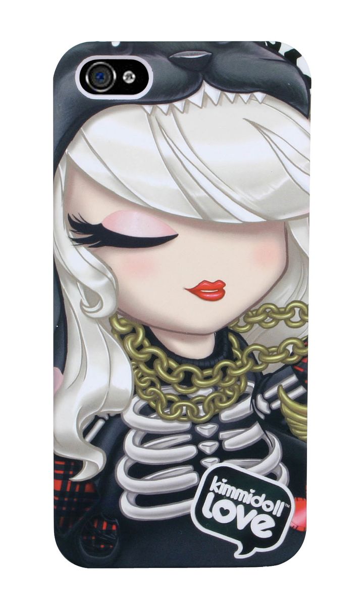Kimmidoll Чехол для iPhone 5/5s РавенKLF124 Kimmidoll Чехол для iPhone 5/5s РавенKLF124Съемный чехол Kimmidoll Равен для вашего верного гаджета, украшенный такой очаровательной куколкой. Защитит устройство от пыли, грязи и царапин, а в случае падения предотвратит трещины и сколы. В чехле есть специальные прорези (для окошка камеры, разъема для наушников и зарядного шнура, для клавиш регулировки звука и кнопочки беззвучного режима). Легко снимается и легко одевается, а главное, радует глаз!Сделан специально для iPhone 5/5s и идеально подходит по размеру.