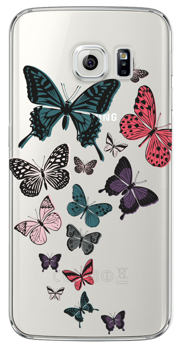 Deppa Art Case чехол для Samsung Galaxy S6 edge, Military (бабочки 2)100070 Deppa Art Case чехол для Samsung Galaxy S6 edge, Military (бабочки 2)100070Чехол Deppa Art Case для Samsung Galaxy S6 edge предназначен для защиты корпуса смартфона от механических повреждений и царапин в процессе эксплуатации. Имеется свободный доступ ко всем разъемам и кнопкам устройства. Чехол изготовлен из поликарбоната толщиной 1 мм и оформлен ярким принтом с изображением бабочек.