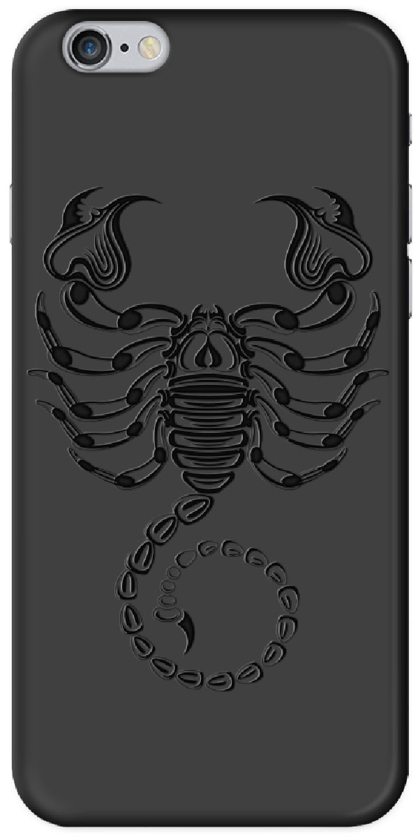 Deppa Art Case чехол для Apple iPhone 6/6s, Black (скорпион)100259 Deppa Art Case чехол для Apple iPhone 6/6s, Black (скорпион)100259Чехол Deppa Art Case для Apple iPhone 6/6s предназначен для защиты корпуса смартфона от механических повреждений и царапин в процессе эксплуатации. Имеется свободный доступ ко всем разъемам и кнопкам устройства. Чехол изготовлен из поликарбоната толщиной 0,7 мм.