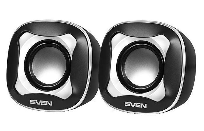 Sven 170, Black White акустическая система 2.0 sven oo474 black