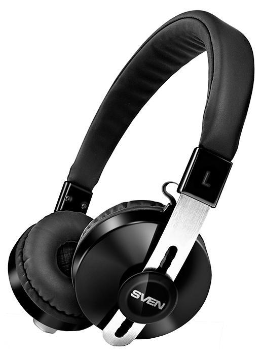 Sven AP-B350MV, Black беспроводные наушники с микрофономSV-012687 Sven AP-B350MV, Black беспроводные наушники с микрофономSV-012687Компания SVEN представляет беспроводную Bluetooth-гарнитуру - AP-B350MV.Широкий частотный диапазон новинки обеспечивает отличное качество воспроизведения музыки любых жанров. Глубокий, богатый и насыщенный звук SVEN AP-B350MV понравится настоящим меломанам.Беспроводная гарнитура дарит пользователю полную свободу движений. Благодаря встроенному Bluetooth модулю 4.0 эта модель способна поддерживать устойчивую связь со смартфонами или планшетами на расстоянии до 10 метров. Встроенный аккумулятор гарнитуры обеспечивает до 10 часов непрерывной работы устройства без дополнительной подзарядки. Модель укомплектована 3,5 мм (3 pin) аудио-кабелем – его можно подключить к любым воспроизводящим устройствам и продолжить прослушивание любимых композиций, если гарнитура разрядится в неподходящий момент.Мягкие амбушюры AP-B350MV плотно обхватывают ушную раковину и обеспечивают надежную защиту от посторонних шумов. Благодаря продуманной конструкции AP-B350MV очень комфортна в использовании. Модель оснащена чувствительным широко направленным встроенным микрофоном, обеспечивающим качественную передачу звука при мобильном общении.