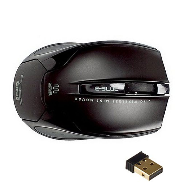 E-Blue EMS126 Arco mini, Black мышь беспроводнаяEMS126BK E-Blue EMS126 Arco mini, Black мышь беспроводнаяEMS126BKБеспроводная лазерная мышь E-Blue EMS126 Arco mini отлично подойдет для работы с ноутбуком. Устройство подходит как для левшей, так и правшей и работает мягко и быстро. Разрешение сенсора в1200 dpi дает четкое и оперативное выполнение различных задач. Стильный и эргономичный дизайн подойдет как для работы дома, так и в офисе.