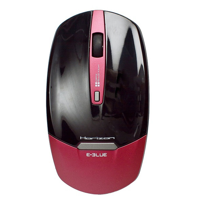 E-Blue EMS136 Horizon, Red мышь беспроводнаяEMS136RE E-Blue EMS136 Horizon, Red мышь беспроводнаяEMS136REС беспроводной мышью E-Blue EMS136 Horizon вы забудете про усталость в кисти руки, даже в процессе продолжительной работы за компьютером. Эргономичный дизайн спроектирован, чтобы вы не ощущали напряжения при длительной работе с устройством.Забудьте о проводах! Играйте, работайте за ПК в радиусе до 10 метров, а специальный сенсор Red Wave позволит пользоваться мышью практически на любой поверхности: пластике, ткани, кожаных изделиях и даже траве. Точность и быстрота работы устройства ни на сколько не ухудшится. С беспроводной мышью E-Blue EMS136 Horizon вы легко можете как играть в компьютерные игры, так и выполнять серьезные и срочные проекты в рабочих целях. Специальная боковая подсветка придает особый шарм и неповторимый стиль вашему беспроводному аксессуару.
