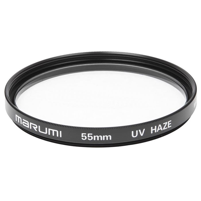 Marumi UV (Haze) защитный светофильтр (55 мм)UV (Haze) Marumi UV (Haze) защитный светофильтр (55 мм)UV (Haze)Светофильтр Marumi UV - самый распространенный защитный фильтр. Его основная задача - задерживать ультрафиолетовое излучение и устранять дымку при съемке отдаленных объектов. Светофильтр Marumi UV задерживает максимальное количество ультрафиолетовых лучей, тем самым значительно повышая качество изображения. Также светофильтр Marumi UV предохраняет дорогостоящую оптику от царапин, пыли и загрязнения. Подходит для жанровой съёмки в яркий солнечный день, фотографирования животных, растений, макро, пейзажей в горной местности и на морском побережье. Весь цикл производства светофильтров Marumi осуществляется в Японии.