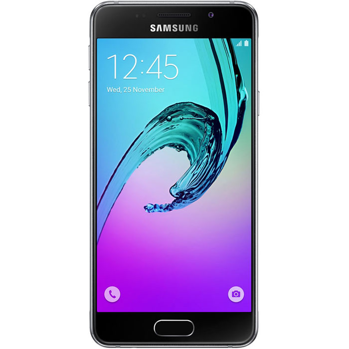 Samsung SM-A310F Galaxy A3 (2016), BlackSM-A310FZKDSER Samsung SM-A310F Galaxy A3 (2016), BlackSM-A310FZKDSERSamsung SM-A310F Galaxy A3 - стильное мобильное устройство из стекла и металла сделает вашу жизнь комфортнее благодаря эргономичному дизайну, мощному аккумулятору, поддержке быстрой зарядки, усовершенствованной камере, улучшенному процессору и поддержке LTE.Премиальный дизайн, надежность и великолепие стекла Gorilla Glass. Оцените комфортный просмотр изображений на экране с более тонкой рамкой.Четырехъядерный процессор Exynos 7578 с частотой 1,5 ГГц обеспечивает быстрый доступ к любимым приложениям и великолепную поддержку в режиме многозадачности.Фронтальная и основная камеры с диафрагмой F1.9 - это всегда яркие и четкие снимки даже в условиях низкой освещенности. Благодаря быстрому запуску камеры двойным нажатием кнопки Домой вы не упустите самые важные моменты вашей жизни. Для создания отличных селфи предусмотрено сразу несколько удобных функций – например, Palm Selfie, с помощью которой можно управлять камерой жестом, функция Wide Selfie, позволяющая создавать панорамные селфи, а также набор эффектов для улучшения изображения.Аккумулятор с увеличенной ёмкостью продлевает работу смартфона. Смотрите видео с высоким HD разрешением, играйте в игры, слушайте музыку и работайте с любыми приложениями дольше, чем обычно.Телефон сертифицирован Ростест и имеет русифицированный интерфейс меню, а также Руководство пользователя.