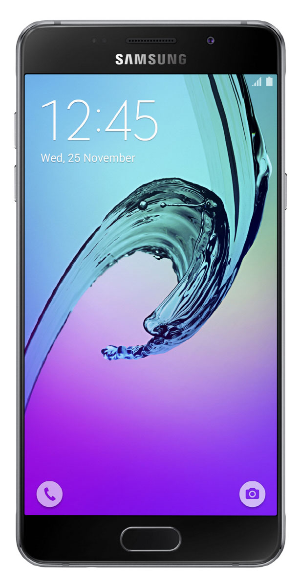 Samsung SM-A510F Galaxy A5, BlackSM-A510FZKDSER Samsung SM-A510F Galaxy A5, BlackSM-A510FZKDSERSamsung SM-A510F Galaxy A5 - стильный и мощный смартфон из стекла и металла, который сделает вашу жизнь комфортнее благодаря эргономичному дизайну, мощному аккумулятору, поддержке быстрой зарядки, усовершенствованной камере, улучшенному процессору и поддержке LTE.Премиальный дизайн, надежность и великолепие стекла Gorilla Glass. Оцените комфортный просмотр изображений на 5,2-дюймовом Full HD экране с более тонкой рамкой.Восьмиядерный процессор Samsung Exynos 7 Octa 7580 с частотой 1,6 ГГц обеспечивает быстрый доступ к любимым приложениям и великолепную поддержку в режиме многозадачности.Фронтальная и основная камеры с диафрагмой F1.9 - это всегда яркие и четкие снимки даже в условиях низкой освещенности. Благодаря быстрому запуску камеры двойным нажатием кнопки Домой вы не упустите самые важные моменты вашей жизни. Для создания отличных селфи предусмотрено сразу несколько удобных функций - например, Palm Selfie, с помощью которой можно управлять камерой жестом, функция Wide Selfie, позволяющая создавать панорамные селфи, а также набор эффектов для улучшения изображения.Аккумулятор с увеличенной ёмкостью продлевает работу смартфона. Смотрите видео с высоким HD разрешением, играйте в игры, слушайте музыку и работайте с любыми приложениями дольше, чем обычно. Режим быстрой зарядки позволяет зарядить смартфон за 105 минут.Технология распознавания отпечатка пальца обеспечивает надежную защиту данных в смартфоне, а также большее удобство в использовании смартфона.Телефон сертифицирован Ростест и имеет русифицированный интерфейс меню, а также Руководство пользователя.