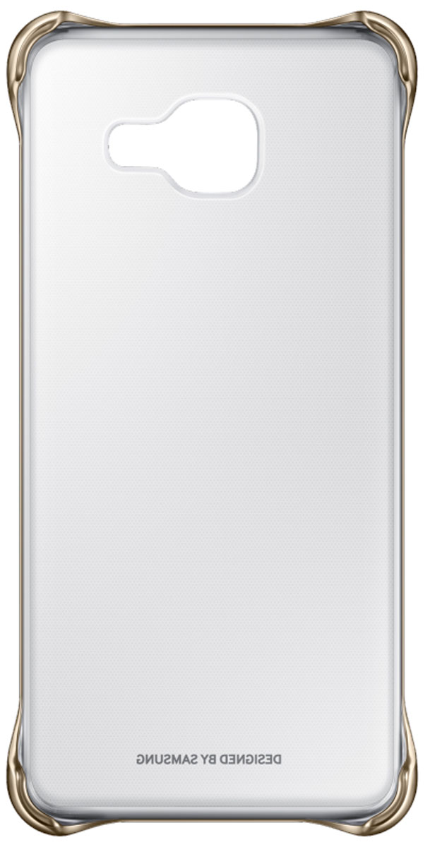 Samsung EF-QA310C Clear Cover чехол для Galaxy A3 (2016), GoldEF-QA310CFEGRU Samsung EF-QA310C Clear Cover чехол для Galaxy A3 (2016), GoldEF-QA310CFEGRUЧехол Samsung Clear Cover подходит для модели смартфона Samsung Galaxy A3 (SM-A310F). Оригинальный аксессуар плотно прилегает к корпусу устройства и защищает от механических повреждений и пыли. Прозрачная поверхность чехла с цветной окантовкой сохраняет оригинальный внешний вид Galaxy A3 (SM-A310F). Чехол сделан из прочного поликарбоната, легко надевается и снимается. При использовании чехла в паре со смартфоном все функциональные порты и клавиши остаются доступными.