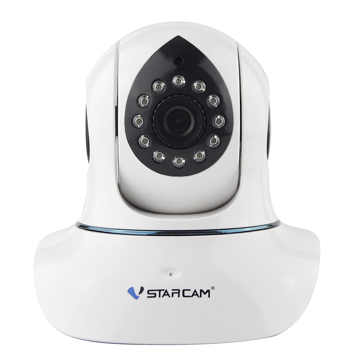 Vstarcam C7838WIP IP камера1600000360075 Vstarcam C7838WIP IP камера1600000360075Vstarcam C7838WIP - это удобная и простая в использовании беспроводная Wi-Fi IP-камера с HD качеством видео (1280х720 пикселей), технологией P2P (работа без статического IP-адреса), функцией поворота, двусторонней аудиосвязью (динамик+микрофон) и ИК подсветкой для ночного видения. Камера поддерживает простое подключение по звуку, а также протоколы RTSP и Onvif для подключения к регистраторам и сервисам наблюдения.Vstarcam C7838WIP- это универсальное решение для дома и офиса, подойдет для любых задач внутри помещения. Огромные функциональные возможности и удобство пользования сделали эту модель лидером продаж в сегменте камер для помещений.Русскоязычное приложения для Windows, iOS и Android позволяет управлять всеми функциями камеры практически с любого устройства, подключенного к Интернет, где бы не находилисьP2P: работа без статического IP-адресаФункция Sonic Transfer - подключение камеры по звуку - не требуется проводного подключения камеры к роутеруЦиклическая запись видео на microSD карту, объемом до 64 Гб с возможностью удаленного просмотраПоворот на 355 градусов в горизонтальной плоскости и на 120 градусов в вертикальной. Управление поворотом осуществляется прямо через приложение или веб-интерфейсВстроенный детектор движенияКруиз-контроль - движение по заданным точкамВстроенный динамик для передачи звукаОтправка фото по событию на e-mailЦифровой зумПитание: 5 В