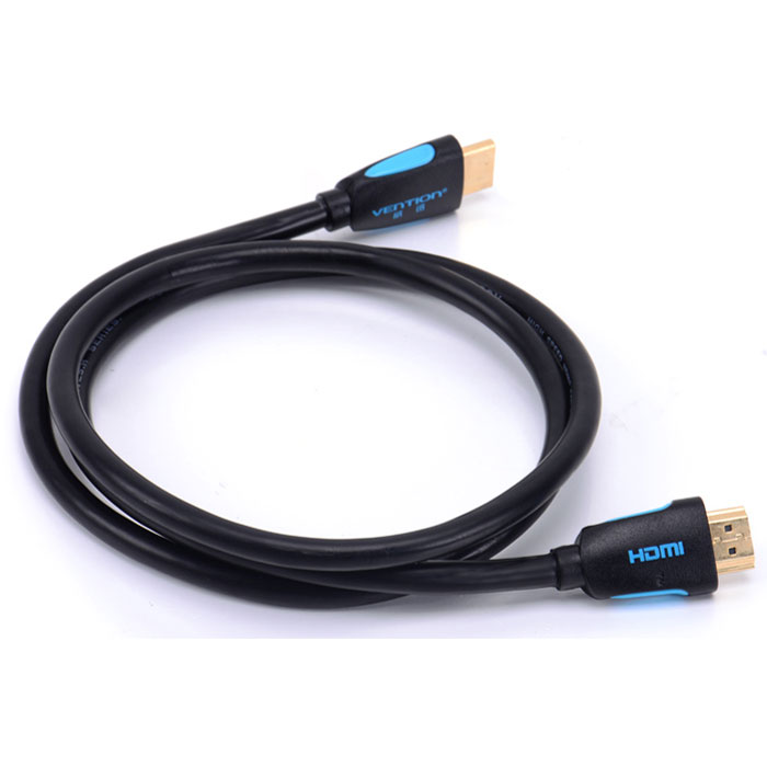 Vention High speed v2.0 with Ethernet кабель HDMI (3 м)VAA-M01-B300 Vention High speed v2.0 with Ethernet кабель HDMI (3 м)VAA-M01-B300Цифровой кабель новейшего поколения Vention High speed v2.0 предназначен для подключения источника видеосигнала и устройства отображения. Канал Ethernet позволяет нескольким устройствам работать в сети без необходимости подключения дополнительных проводов, а также напрямую обмениваться контентом, на скорости до 100 Мбит/сек.Кабель имеет пропускную способность до 18 Гб/сек, поддерживает разрешение Ultra HD 4K (2160p), 3D-возможности, Blu-ray, а также поддержку более чем 8 каналов аудио. Наличие обратного канала аудио устраняет необходимость в отдельном проводе для передачи звука в ресивер с телевизора или другого устройства, которое является одновременно источником аудио и видео. Продукция Vention соответствует следующим сертификатам: RoHS, CE, FCC, TIA, ISO.Тип оболочки: ПВХМатериал проводника: чистая бескислородная медь