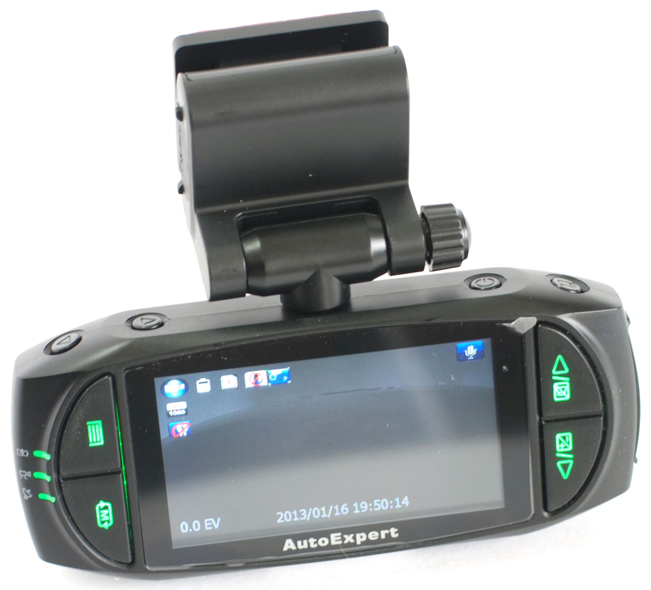AutoExpert DVR 817, Black автомобильный видеорегистратор2170816988170 AutoExpert DVR 817, Black автомобильный видеорегистратор2170816988170Видеорегистратор AutoExpert DVR 817 – устройство, предназначенное для видеофиксации событий, связанных, в основном, с вождением автомобиля. Основная задача видеорегистратора - как можно более полно и четко зафиксировать любые неблагоприятные события, которые могут случиться во время движения автомобиля. Зафиксированные видеорегистратором материалы могут сыграть ключевую роль в спорных ситуациях на дороге.Процессор Ambarella A7L50DМатрица Aptina AR0330(3135P) 3.2МпФормат видеозаписи: MOV (H.264)Формат фотосъемки: JPEGОбъектив f=3.4 при F2.0Государственный номер авто: девятизначныйАккумулятор: 450 мАч