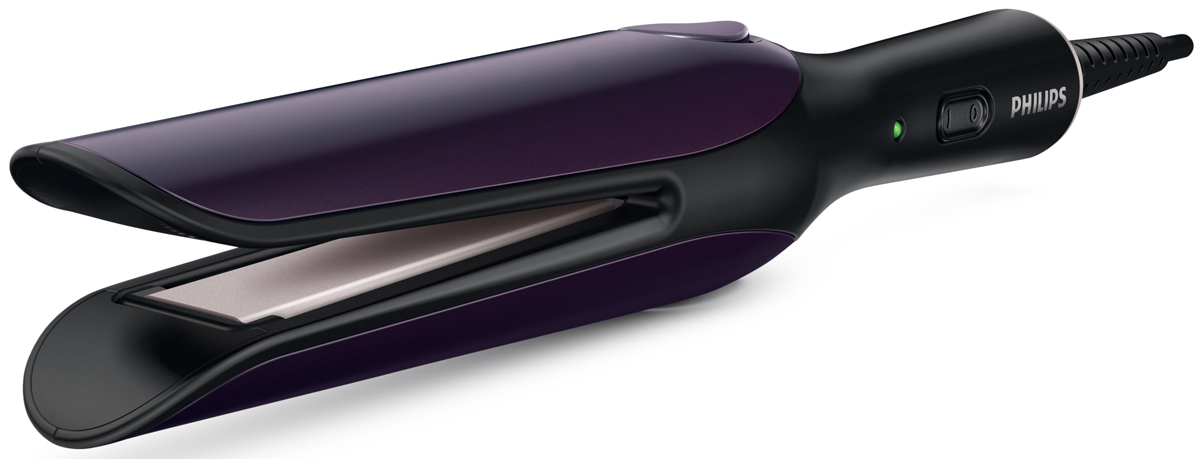 Philips BHH777/00 Тюльпан мультистайлерBHH777/00 Philips BHH777/00 Тюльпан мультистайлерBHH777/00Щипцы для завивки Philips Easy Natural помогают легко создавать естественные красивые локоны. Оригинальная форма корпуса и уникальные пластины позволяют удерживать прядь волос во время укладки для создания локонов одним движениемРазработано специально для создания красивых естественных локонов:Оригинальная форма корпуса щипцов для завивки Philips Easy Natural обеспечивает стильные и естественные локоны, словно созданные самой природой.Автоматический зажим для завивки одной рукой:Защелкивающиеся пластины щипцов для завивки Philips Easy Natural автоматически удерживают прядь волос во время укладки, поэтому вы можете легко создавать локоны одним движением и всего одной рукой.Защита от ожогов:Пластины защищены от случайного прикосновения, поэтому вы можете не опасаться ожогов.Тонкая ручка и компактный размер — удобно переносить:Легкие и компактные щипцы для завивки Philips Easy Natural удобны в использовании. Благодаря тонкой ручке и небольшому размеру их легко переносить.Защитное керамическое покрытие:Защитное керамическое покрытие пластин щипцов для завивки обеспечивает равномерное распределение тепла и снижает риск повреждения — волосы становятся мягкими и блестящими.Температура профессиональной укладки (200 °C):Температура профессиональной укладки (200 °C) гарантирует идеальный результат даже для очень густых волос при минимальном их повреждении.Размер пластины: 20 мм х 70ммВремя нагрева: 30сТип нагревателя: PTC