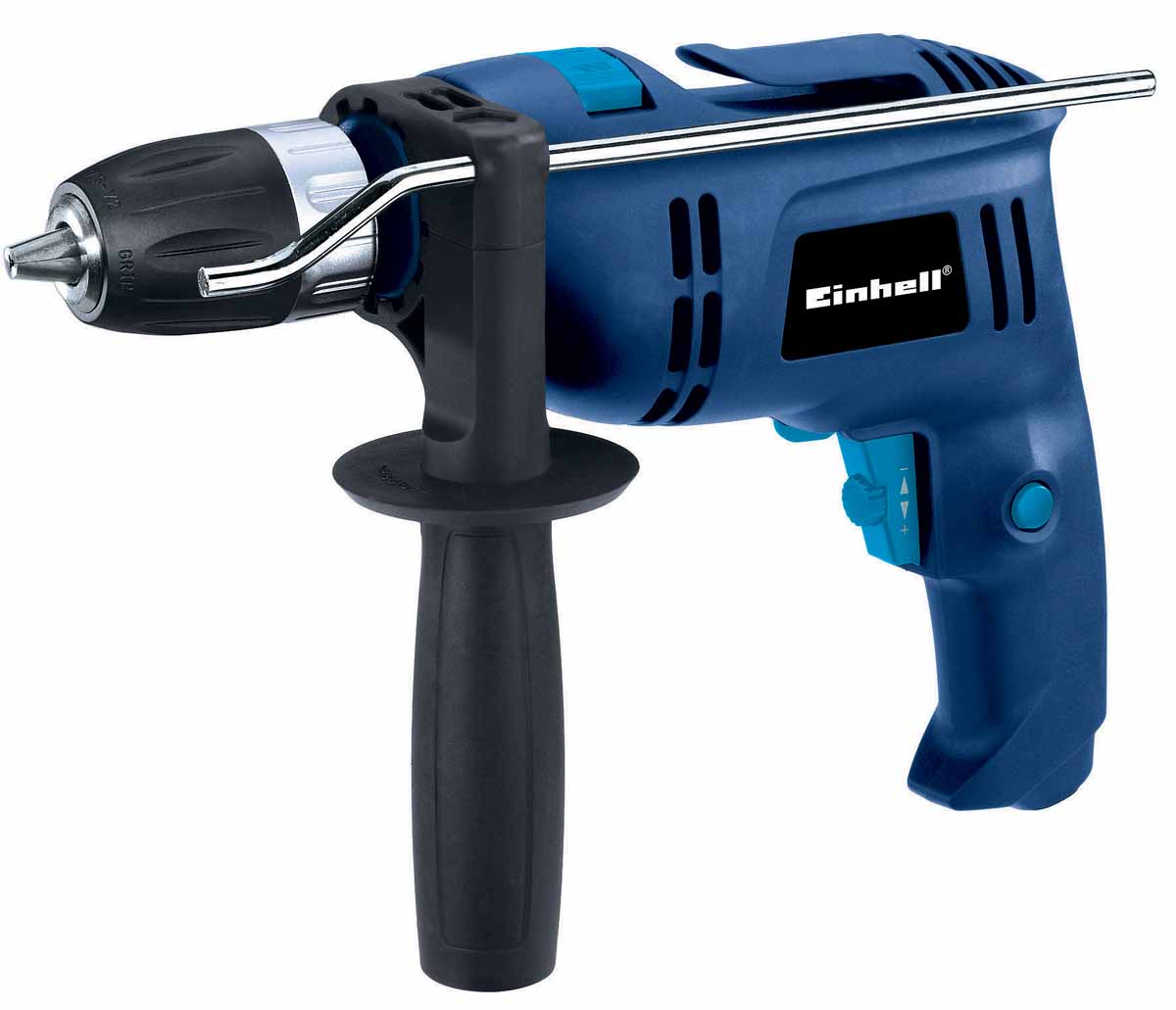 Дрель ударная EINHELL BT-ID 650 E4258658 Дрель ударная EINHELL BT-ID 650 E4258658Мощность: 650 Вт.Kоличество оборотов: 0-2100 об/мин.Регулировка оборотов, быстрозажимной патрон с фиксатором, 13 мм, вес 2 кг.