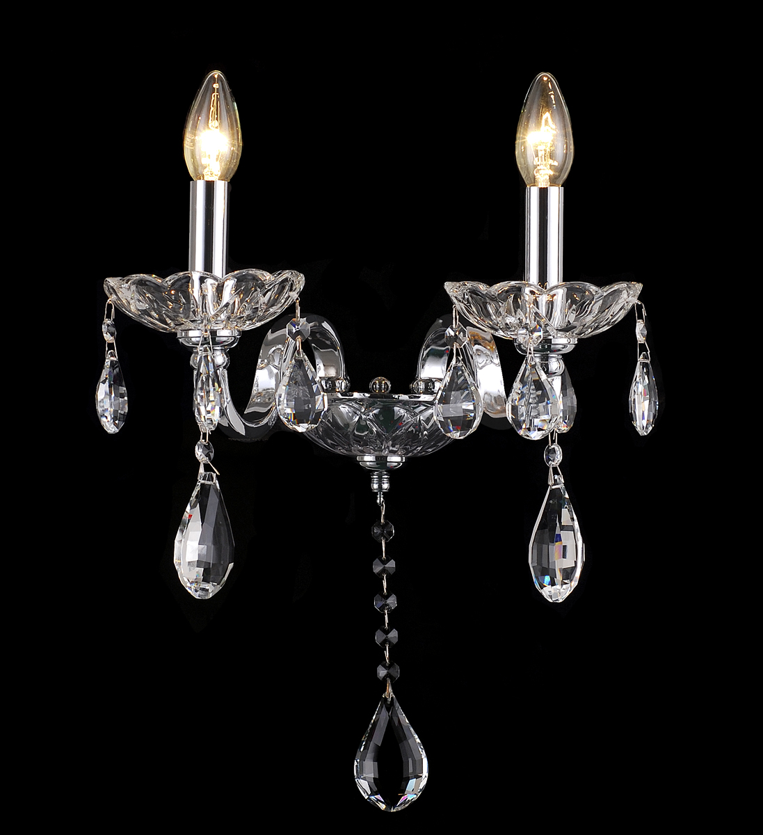 Бра Natali Kovaltseva Velletri 10655/2W CHROME, CLEARVelletri 10655/2W CHROME, CLEAR Бра Natali Kovaltseva Velletri 10655/2W CHROME, CLEARVelletri 10655/2W CHROME, CLEARD32 x H35 cm