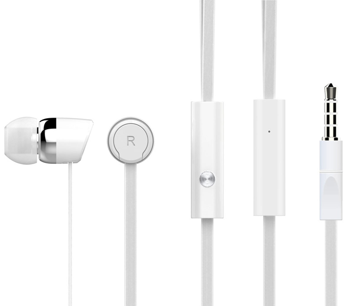 Harper Kids HV-104, White наушникиH00000765 Harper Kids HV-104, White наушникиH00000765Яркие и стильные наушники Harper Kids HV-104 с люминесцентным покрытием (светятся в темноте). Гарнитура имеет встроенный пульт и микрофон для быстрого переключения между музыкой и вызовами. Подключив её к своему смартфону или планшету вы сможете не только наслаждаться любимой музыкой, но и с легкостью ответить на звонок, не доставая гаджет. Гарнитура имеет плоский, эластичный и устойчивый к запутыванию кабель длиной 1,2 метра. В комплекте с наушниками идут мягкие силиконовые накладки 3-х размеров для максимального комфорта.