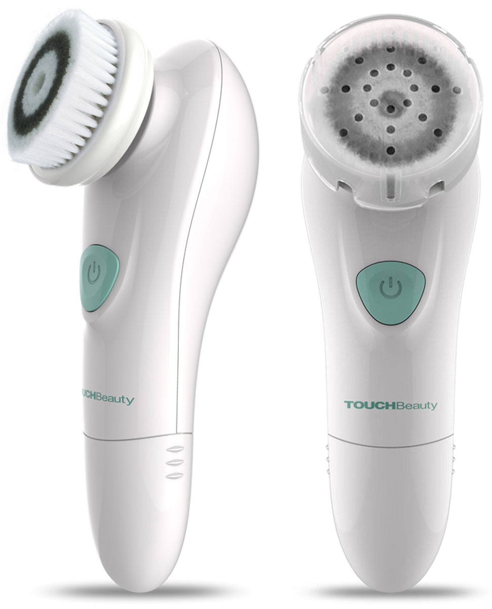 Touchbeauty TB-1487 прибор для очищения кожи лицаTB-1487 Touchbeauty TB-1487 прибор для очищения кожи лицаTB-1487Touchbeauty TB-1487 - прибор для очищения и массажа кожи лица с продвинутой запатентованной ультразвуковой технологией: ротационные колебания глубоко и безопасно удаляют загрязнения. Грязь выбивается из пор мелкими колебаниями в 6 раз эффективнее, чем любой другой способ очищения кожи. Ультрамягкая плотная щетка с 17000 ворсинок, два режима скорости обеспечат мягкое и глубокое очищение вашего лица. Устройство подходит для всех типов кожи и обладает эргономичным дизайном. В комплекте вы найдете удобную подставку для хранения в вертикальном положении. Прибор также можно использовать в душе - он совсем не боится воды!