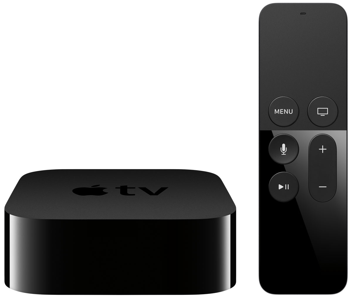 Apple TV 64GB медиаплеер (MLNC2RS/A)MLNC2RS/A Apple TV 64GB медиаплеер (MLNC2RS/A)MLNC2RS/AС Apple TV четвертого поколения вам больше не нужно путаться в десятках кнопок - теперь телевизор понимает ваши жесты. Все возможности для развлечений - у вас перед глазами. Вы взаимодействуете с экраном напрямую, даже сидя на другом конце комнаты.Дизайн всех экранов управления нового Apple TV продуман таким образом, чтобы ничто не отвлекало вас от контента. Эффект параллакса оживляет изображения на постерах и придаёт им глубину, а также позволяет точно определить текущее положение на экране. Взаимодействие кажется настолько непосредственным, словно вы стоите рядом и касаетесь экрана.Если вы некоторое время не пользуетесь Apple TV, телевизор переходит в режим показа HD-видео потрясающих видов со всего мира, сделанных с высоты птичьего полёта. Сказочные пейзажи, снятые специально для Apple TV, будут сменять друг друга, превращая ваш большой экран в завораживающее произведение искусства.В пульт Apple TV Remote встроена интерактивная поверхность. Она позволяет использовать жесты смахивания и прокрутки, а также перемещаться по экрану и выбирать элементы меню. Вам больше не придётся бесконечно нажимать кнопки со стрелками, чтобы выбрать нужный пункт из списка. А перемотка вперёд или назад стала гораздо более точной. Вместо того чтобы пользоваться неудобными кнопками, с которыми так трудно отмотать точно в нужное место, можно жестом смахивания передвинуть ползунок по временной шкале и выбрать сцену с помощью превью. Экран телевизора мгновенно реагирует на каждое движение пальца по интерактивной поверхности. Это происходит настолько естественно, что вы удивитесь, как обходились без этого раньше.Благодаря приложениям для Apple TV у вас всегда есть доступ к самому интересному развлекательному контенту. Популярные фильмы из iTunes. Ваши любимые учебные и спортивные передачи. Последние новости и прогноз погоды. Развлечения для детей. Образовательные программы, концерты и многое другое. Трудно поверить, что в таком маленьком корпусе может поместиться столько интересного.Большие игры на большом экране. Потрясающее звучание домашнего кинотеатра. С App Store для Apple TV нового поколения ваша гостиная преобразится. Вы сможете пользоваться приложениями, созданными специально для экрана телевизора, - например вместе с семьёй спланировать очередную поездку или организовать вечер совместных игр. AirPlay позволяет без проводов передавать на HD-телевизор в режиме стриминга контент с iPad, iPhone, iPod touch и Mac. Благодаря поддержке одноранговых соединений AirPlay, гости могут легко выводить контент со своих компьютеров Mac и устройств iOS прямо на ваш телевизор - без пароля и подключения к сети Wi-Fi. А с функцией AirPlay вы можете показать экран iPad, iPhone, iPod touch или Mac на HD-телевизоре, и все ваши действия будут видны на большом экране.Процессор: Apple A8 с 64-битной архитектуройАкселерометр и гироскопРазъём Lightning для зарядки Apple TV RemoteАккумулятор пульта работает несколько месяцев без подзарядки при ежедневном использовании в стандартном режиме