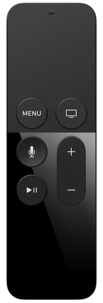 Apple TV Remote пульт ДУ (MG2Q2ZM/A)MG2Q2ZM/A Apple TV Remote пульт ДУ (MG2Q2ZM/A)MG2Q2ZM/AПульт Apple TV Remote, разработанный специально для Apple TV нового поколения, предоставляет вам неограниченные возможности управления. Теперь найти то, что хочется посмотреть, легко как никогда. Управляйте Apple TV, касаясь пальцем интерактивной поверхности Touch. Смахивайте влево или вправо. Вверх или вниз. Это совершенно новый способ взаимодействия с Apple TV, удобный и быстрый. Единственный нюанс: Apple TV работает только с одним пультом одновременно. Если вы хотите играть в многопользовательские игры, вам потребуется устройство iOS или контроллер.Акселерометр и гироскопРазъём Lightning для зарядки Apple TV RemoteАккумулятор пульта работает несколько месяцев без подзарядки при ежедневном использовании в стандартном режиме