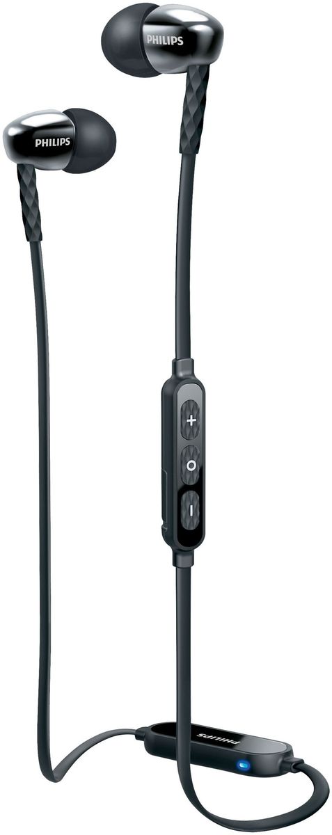 Philips SHB5850BK/51 наушникиSHB5850BK/51 Philips SHB5850BK/51 наушникиSHB5850BK/51Компактные беспроводные наушники Philips SHB5850BK/51 оснащены мощными излучателями и обеспечивают до 7 часов беспроводного воспроизведения музыки.Эффективные 8,6-мм излучатели воспроизводят чистый звук и мощные басы, чтобы вы могли всегда наслаждаться музыкой в высоком качестве. В результате обширных исследований, посвященных строению человеческого уха, была выбрана овальная форма звуковой трубки. Эргономичная конструкция подходит для уха любой формы и обеспечивает идеальную посадку и комфорт для длительного прослушивания любимой музыки.Овальные звуковые трубки блокируют окружающий шум, а благодаря полузакрытому оформлению усиливается звучание басов.Выполните сопряжение устройства с наушниками через Bluetooth для наслаждения кристально чистым звуком и совершения вызовов в беспроводном режиме. Переключайте композиции и отвечайте на вызовы с помощью удобного пульта ДУ.В комплект входят насадки 3 размеров (маленькие, средние и большие), чтобы вы могли выбрать подходящий вариант.