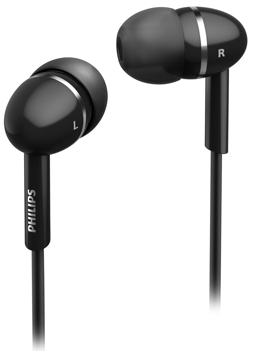 Philips SHE1450BK/51 наушникиSHE1450BK/51 Philips SHE1450BK/51 наушникиSHE1450BK/51Крохотные излучатели наушников Philips SHE1450 обеспечивают плотность прилегания и полностью заполняют ушную раковину, что заглушает внешние источники звука и увеличивает впечатления от прослушивания. Излучатели воспроизводят динамичные низкие частоты и чистый звук. Идеальная длина кабеля позволяет разместить аудиоустройство в нужном вам месте.Мягкая резиновая прокладка между наушниками и кабелем защищает соединение от разрыва при постоянном сгибании и продлевает срок службы наушников.В комплект входят 3 пары резиновых насадок разного размера, и вы гарантированно подберете пару, с которой эти наушники Philips будут сидеть идеально.