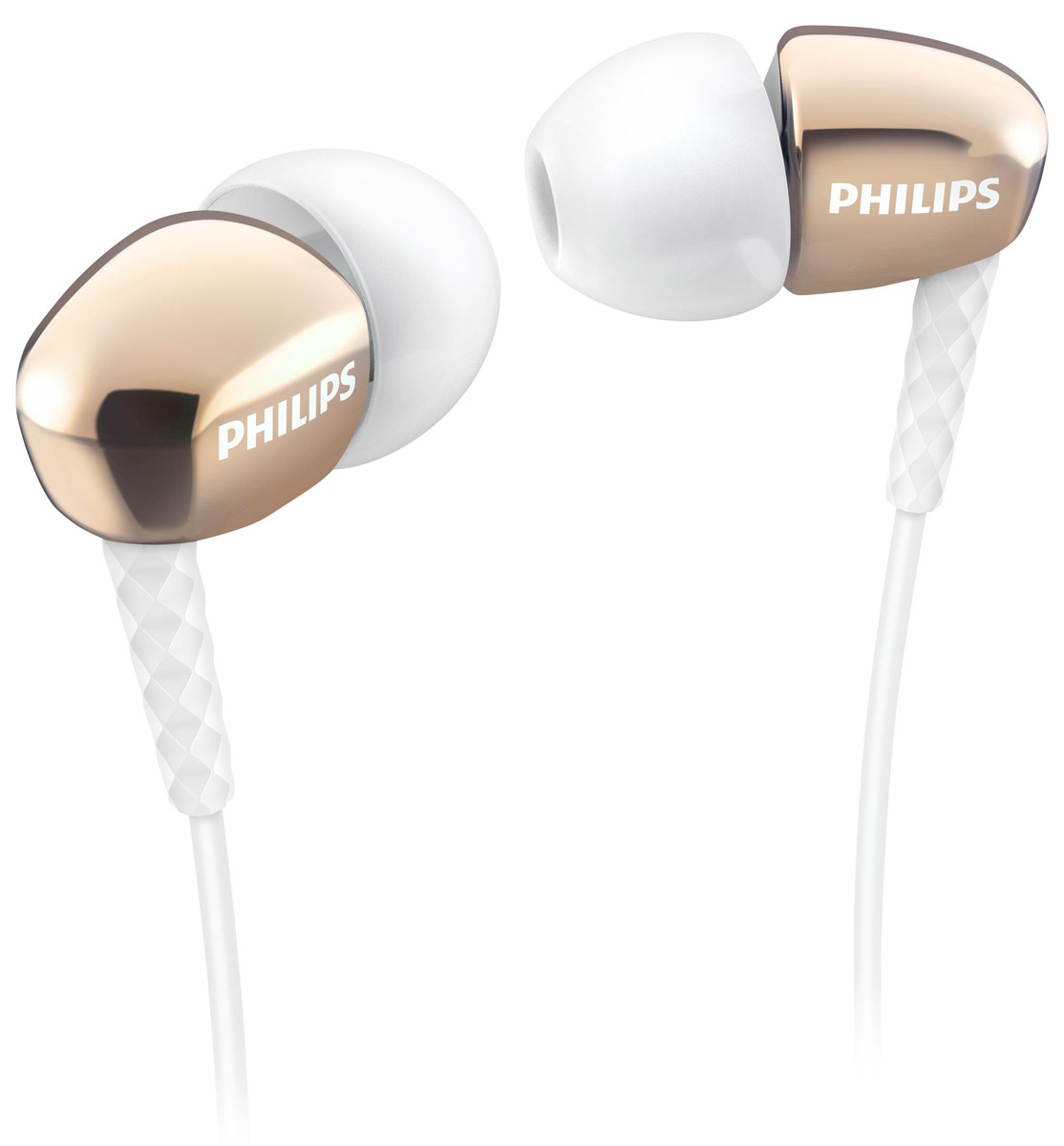 Philips SHE3900GD/51 наушники-вкладышиSHE3900GD/51 Philips SHE3900GD/51 наушники-вкладышиSHE3900GD/51Стильные и удобные наушники-вкладыши премиум-класса Philips SHE3900 обеспечивают превосходные басы. Качественные излучатели воспроизводят мощный звук. Насадки 3 размеров для овальных трубок гарантируют комфортную посадку и насыщенные басы. Корпус наушников выполнен с применением вакуумной металлизации, что придает им утонченный внешний вид.Маленькие, но эффективные излучатели обеспечивают плотное прилегание и чистый звук с мощными басами. Идеальны для наслаждения любимой музыкой.В комплект входят насадки 3 размеров (маленькие, средние и большие), чтобы вы могли выбрать подходящий вариант.Текстурированный фиксатор кабеля обеспечивает надежное и гибкое соединение между кабелем и штекером.