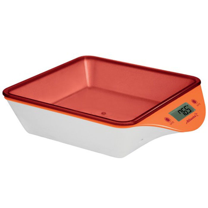 Atlanta ATH-6201, Orange весы кухонныеATH-6201_orange Atlanta ATH-6201, Orange весы кухонныеATH-6201_orangeКухонные электронные весы Atlanta ATH-6201 - незаменимые помощники современной хозяйки. Они помогут точно взвесить любые продукты и ингредиенты. Кроме того, позволят людям, соблюдающим диету, контролировать количество съедаемой пищи и размеры порций. Предназначены для взвешивания продуктов с точностью измерения 1 грамм.ЖК дисплей с подсветкойСенсорные кнопкиЯркий дизайнФункция обнуления веса