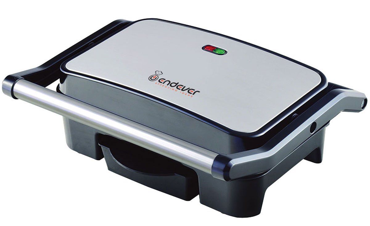 Endever 116 Grillmaster электрогрильGrillmaster 116 Endever 116 Grillmaster электрогрильGrillmaster 116Благодаря компактным и элегантным размерам электрогриль Endever 116 Grillmaster является ценным помощником на кухне. При приготовлении пищи в гриле можно использовать минимальное количество масла, что позволяет готовить менее жирную и диетическую пищу. Модель очень проста и удобна в использовании. Прибор выполнен из качественных и прочных материалов, что значительно продлевает срок службы.Ненагревающаяся эргономичная ручка Автоматический контроль температурыАнтипригарное покрытие поверхностей