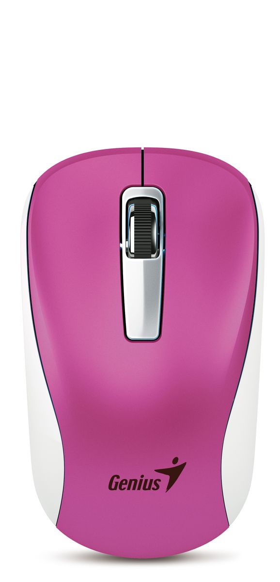 Genius NX-7010, Magenta мышь беспроводная31030114107 Genius NX-7010, Magenta мышь беспроводная31030114107Мышь Genius NX-7010 с технологией BlueEye для точного контроля над курсором практически на любых поверхностях. Питание мыши NX-7010 осуществляется от одной батарейки типоразмера AA, а для продления срока службы батарейки используется выключатель питания. Двунаправленная связь на частоте 2,4 ГГц с защитой от помех гарантирует надежную работу на расстоянии до 10 метров. Наслаждайтесь отзывчивостью курсора и быстрой прокруткой. Мышь NX-6500 отлично подойдет тем, кто любит путешествовать: она прекрасно сочетается с ультрабуками и другими компьютерами.