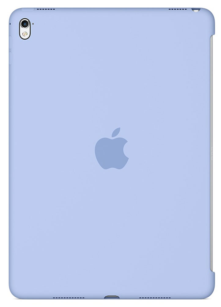 Apple Silicone Case чехол для iPad Pro 9.7, LilacMMG52ZM/A Apple Silicone Case чехол для iPad Pro 9.7, LilacMMG52ZM/AСиликоновый чехол от Apple закрывает заднюю поверхность вашего iPad Pro и плотно прилегает к кнопкам, не делая его толще. Мягкая внутренняя поверхность из микроволокна защищает устройство, а гладкий силикон очень приятен на ощупь. Чехол идеально совместим с новой клавиатурой Smart Keyboard и обложкой Smart Cover. Ваш iPad Pro защищён со всех сторон.
