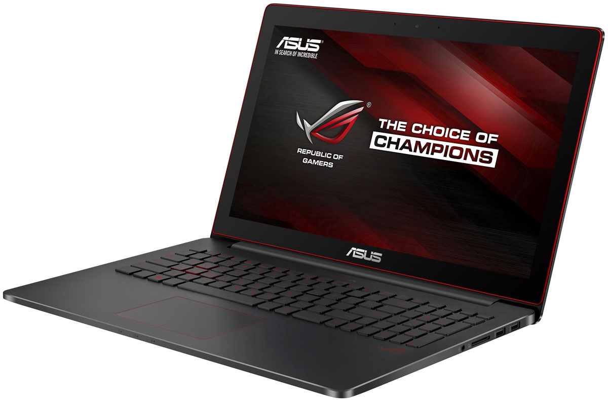 ASUS ROG G501VW (G501VW-FY131T)G501VW-FY131T ASUS ROG G501VW (G501VW-FY131T)G501VW-FY131TAsus ROG G501VW представляет собой мощный игровой ноутбук одной из самых известных геймерских серий - Republic of Gamers. Он является одним из самых тонких, легких и тихих компьютеров для геймеров. Лэптоп имеет 15.6-дюймовый дисплей с IPS-матрицей и покрытием Anti-Glare.Центром всех вычислительных операций в данной модели является процессор с поддержкой многопоточной технологии Hyper-Threading Intel Core i7, который в паре с видеокартой nVidia GeForce GTX 960M с видеопамятью GDDR5 объемом 2 ГБ способны гарантировать высочайшую скорость работы всех современных игр даже при максимальных настройках.Дисплей с покрытием Anti-Glare и разрешением Full HD делает изображение ярким, реалистичным и контрастным под любым углом обзора. Смотреть фильмы и играть на ноутбуке с таким дисплеем всегда одно удовольствие. В этом отношении ноутбук практически не уступает геймерским стационарным компьютерам.Клавиатура в Asus ROG G501VW оптимизирована специально для геймеров. Она полноразмерная с цельной конструкцией, которая предотвращает попадание внутрь пыли и ее накопление. Есть также удобная подсветка с регулируемой яркостью. Примечательно, что лэптоп имеет очень быстрые периферийные интерфейсы, среди которых Thunderbolt со скоростью передачи до 10 Гбит/сек. А благодаря интерфейсу HDMI ноутбук может выводить изображение на внешние мониторы и телевизоры с разрешением 4K.Звуковая система в этой модели имеет точное позиционирование звука в пространстве. Для любителей же играть в наушниках есть специальный усилитель, обеспечивающий увеличенный динамический диапазон и повышающий качество звучания.Этот ультратонкий ноутбук для геймеров обладает высокоэффективной системой охлаждения, которая не позволяет перегреваться процессору и видеокарте даже во время самых горячих игровых баталий. Она состоит из медных радиаторов с тепловыми трубками и двумя вентиляторами с независимой регулировкой скорости вращения. Точные характеристики зависят от модификации.Ноутбук сертифицирован Ростест и имеет русифицированную клавиатуру и Руководство пользователя.