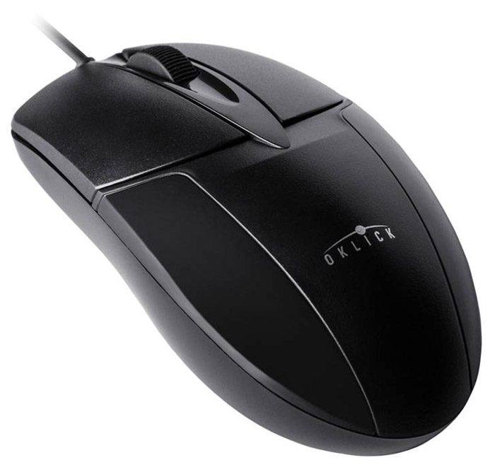 Oklick 145M (USB), Black мышьM-8009 Oklick 145M (USB), Black мышьM-8009Проводная оптическая мышь Oklick 145M имеет классический дизайн: две кнопки и колесо прокрутки. Доступная по цене эргономичная мышь удобно ложится в руку, быстро подключается и обладает большим ресурсом нажатий (до 5 000 000).