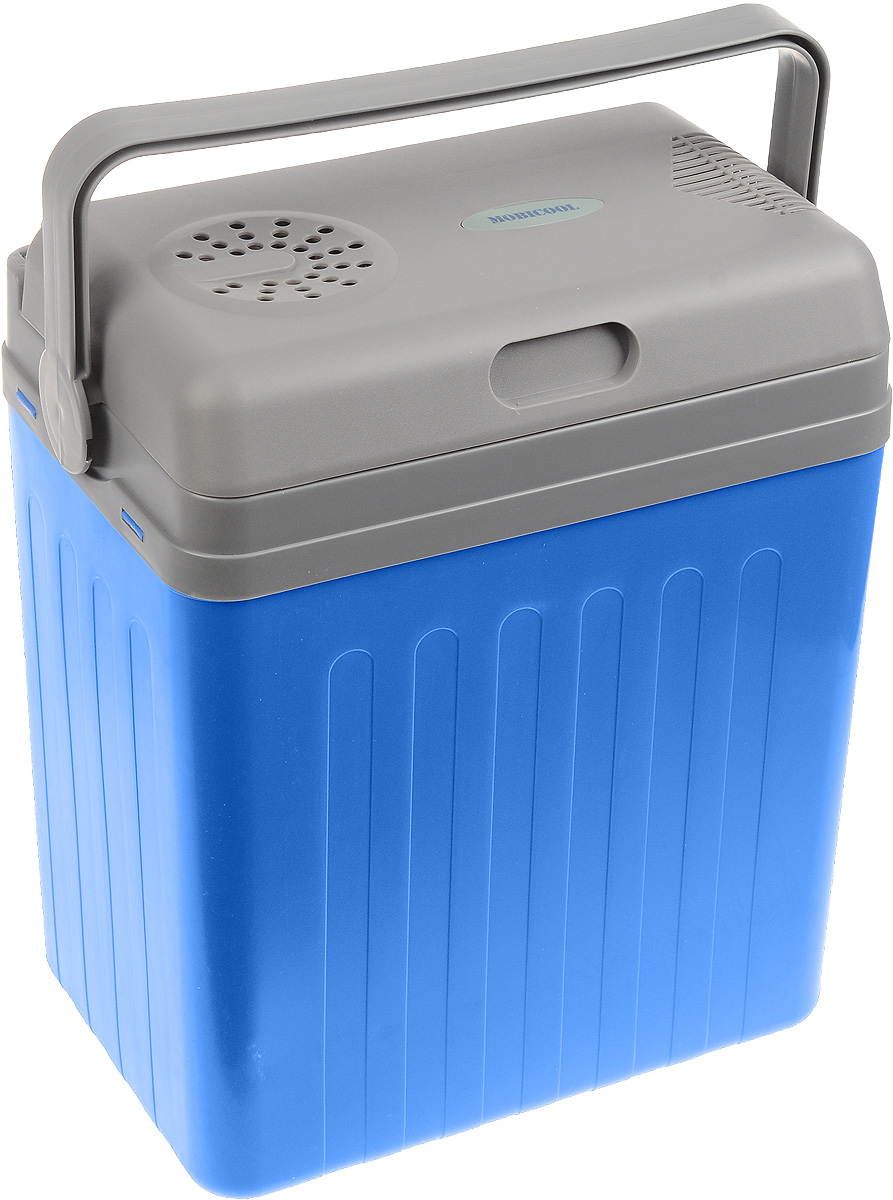 MOBICOOL U22 DC автохолодильникU22 DC MOBICOOL U22 DC автохолодильникU22 DCАвтохолодильник MOBICOOL U22 DC предназначен для транспортировки и хранения напитков и продуктов питания при определенном температурном режиме. Особенно удобно его использовать в длительных поездках в жаркое время года.Контейнер - термоэлектрический. Он работает от прикуривателя 12 В. Минимальная температура охлаждения составляет до 15 градусов ниже температуры окружающей среды. Корпус холодильника выполнен из ударопрочного пластика. В качестве теплоизоляционного материала используется пенополиуретан.Мощность: 48 ВтСъемная крышкаВстроенный в крышку кабельРучка фиксирует крышку в закрытом положенииПолная термоизоляция из пенополиуретана