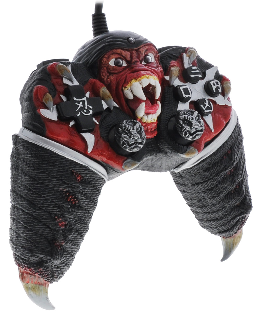 DVTech JS62 Horror Ninja геймпад для PC6930149999627 DVTech JS62 Horror Ninja геймпад для PC6930149999627Джойстик DVTech JS62 Horror Ninja предназначен для геймеров, которые ценят оригинальность. Особо следует отметить необычный дизайн джойстика JS62 Horror Ninja: весь корпус выполнен из рифленого материала, а элементы управления удачно интегрированы и дополняют общий стиль продукта. Кнопки 9 и 10 выполнены в виде глаз, которые загораются при включении, а третья кнопка-светодиод отвечает за переключения режимов. Это надежный джойстик, в котором есть все, что надо для успешной игры.Количество мини-джойстиков: 2Количество кнопок: 10