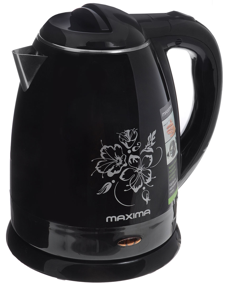 Maxima MK-M421, Black электрический чайникMK-M421_Black Maxima MK-M421, Black электрический чайникMK-M421_BlackСтильный чайник Maxima MK-M421 позволит быстро вскипятить нужное количество воды. Широко открывающаяся крышка и дисковый нагревательный элемент способствуют для комфортной эксплуатации чайника. Термостойкое покрытие корпуса защищает от ожога.